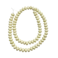 Lemon Chrysoprase (Citron) Rondelle Beads