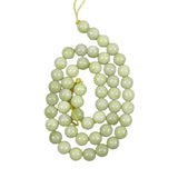 Lemon Chrysoprase (Citron) Round Beads