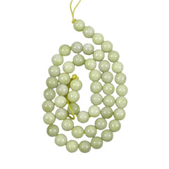 Lemon Chrysoprase (Citron) Round Beads