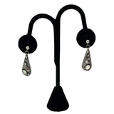Native American Sterling Mother of Pearl Earrings