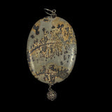 safari picture jasper pendant