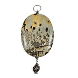 safari picture jasper pendant