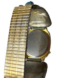 Texas Instruments Gold BackQuartz Watch TI3H Men's 