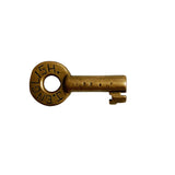 T & P Railway Brass Switch Key J. English