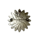 Mexican Sterling Abalone Inlaid Brooch & Pendant Signed CLD Eagle