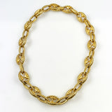 Chunky Gold Mariner Link Necklace by AFJ 