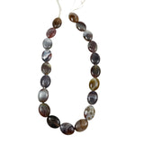 Rainbow Window Pane Glass Beads 14mm