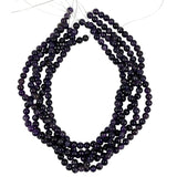 genuine amethyst gemstone beads round