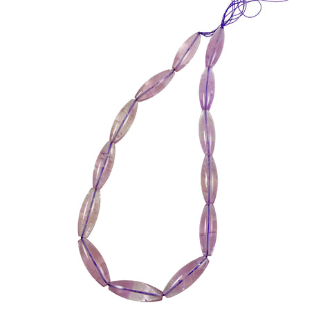 Amethyst Oval Beads 