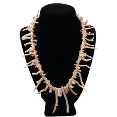 Angel Skin Coral Branch Beads Rare Natural
