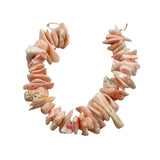 Angel Skin Pink Coral Nugget Beads Natural