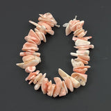 Angel Skin Pink Coral Nugget Beads Natural