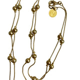 Anne Klein Gold Sun & Star Necklace Vintage