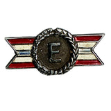 Army Navy WWII E Production Sterling Silver Award Pin