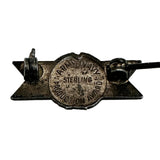 Army Navy WWII E Production Sterling Silver Award Pin