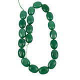 Large Green Aventurine Oval Beads