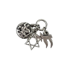 James Avery Trio of Sterling Religious Charms
