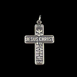 James Avery Jesus Christ Is Lord Sterling Cross Pendant