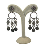 James Avery Sterling Brass Dangle Earrings Vintage