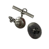 James Avery Textured Ichthus Fish Sterling Tie Pin Retired