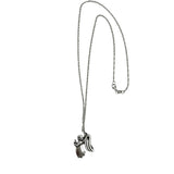 James Avery Sterling Silver Praying Angel Pendant Necklace Retired