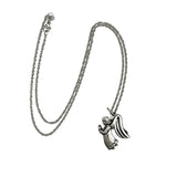 James Avery Sterling Silver Praying Angel Pendant Necklace Retired