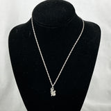 James Avery Sterling Silver Kitty Cat Pendant Necklace