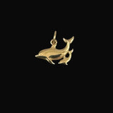 James Avery Dolphin Charm 14K Gold New 