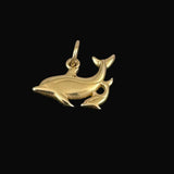 James Avery Dolphin Charm 14K Gold New