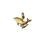 James Avery Dolphin Charm 14K Gold New