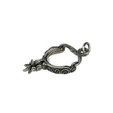 James Avery Sterling Silver 3D Spinning Spur Charm