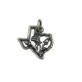 James Avery Sterling Silver Texas State Yellow Rose Charm