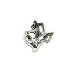 James Avery Sterling Silver Texas State Yellow Rose Charm