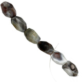 Banded Agate Large Nugget Beads