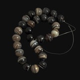 Banded Agate Round Beads 14mm