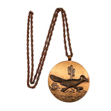 Copper Roadrunner Necklace Bell Trading Post