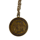 Vintage Bicentennial Minuteman Pendant Necklace
