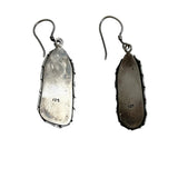 Biwa Pearl & Sterling Silver Earrings