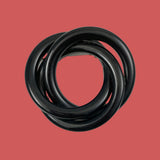 Vintage Black Bakelite Brooch
