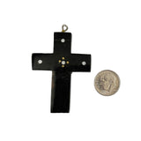 Black Cross Pendant 