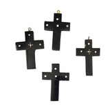Black Cross Pendants