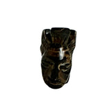Black Coral Carved Figurine Woman Pendant Hawaiian