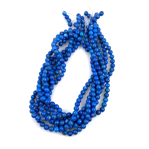 Blue Heart Strung Beads By Bead Landing™