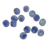 Vintage Blue Opaline Glass Beads 
