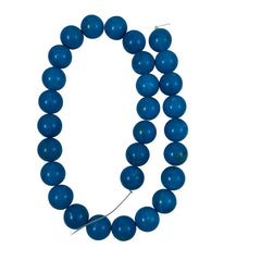 Turquoise Howlite (Magnesite) Round Beads 14mm