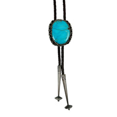 Vintage Turquoise Bolo Tie Native American