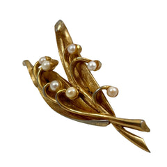 Boucher Lily of the Valley Pin Vintage