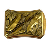 Kolter & Kopit Brass Powder Compact Vintage