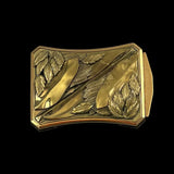 Kolter & Kopit Brass Powder Compact Vintage