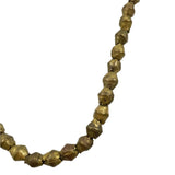 African Brass Bicone Trade Beads Vintage